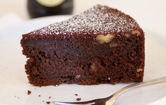 A healthier version of Nigella Lawson's Guinness Chocolate Cake