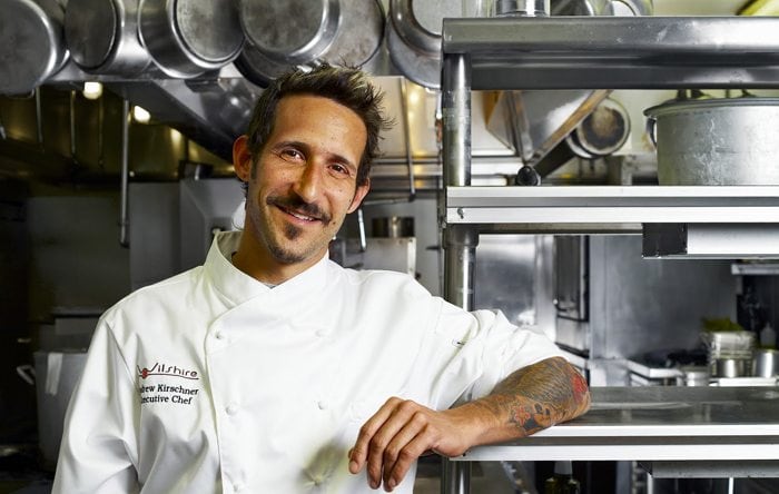 Interview with Chef Andrew Kirschner about sustainability.