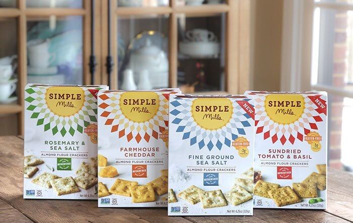 Almond flour crackers by Simple Mills
