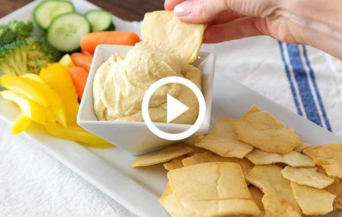 Make your own hummus video
