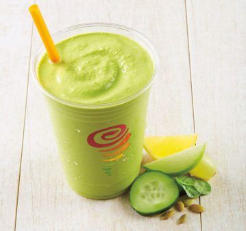 Spinach-avocado smoothie