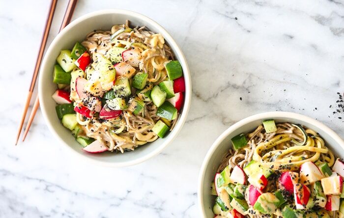 Soba zoodles recipe