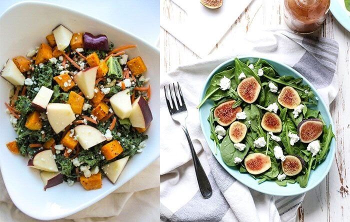 Winter salads from Instagram