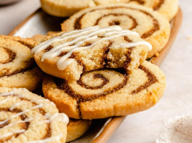Grain-Free Cinnamon Roll Cookies