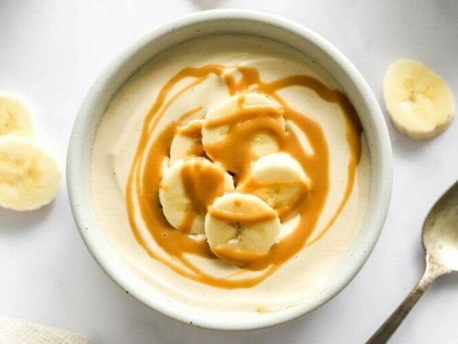 Peanut butter protein pudding